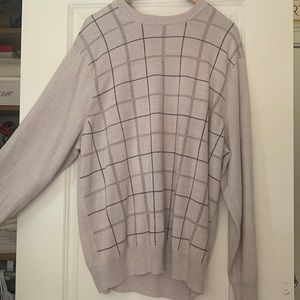 Plaid Oversized Fall Sweater